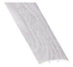 Barre de seuil universel - Design 2 en 1 - L 830 mm - l : 38 mm - aluminium