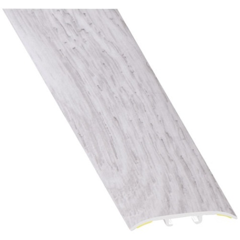 Barre de seuil universel - Design 2 en 1 - L 830 mm - l : 38 mm - aluminium