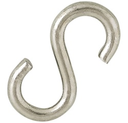 Crochet esse ouvert égal en acier zingué