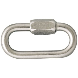 Maillon de jonction série normale - D3.5 mm - max  100 Kg - acier zingué -