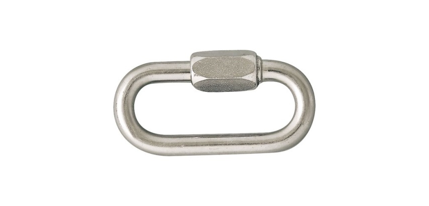 Maillon de jonction série normale - D3.5 mm - max  100 Kg - acier zingué -