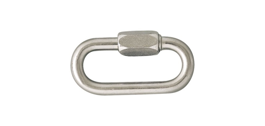 Maillon de jonction série normale - D3.5 mm - max  100 Kg - acier zingué -