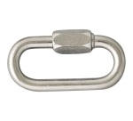 Maillon de jonction en acier zingué, série normale