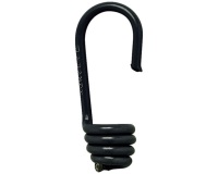 Crochet sandow - D9 mm - acier plastifié - noir - lot de 4