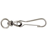 Porte-mousqueton - Simplex - à touret - L : 80 mm - acier zingé