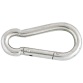 Porte-mousqueton pompier - 80 mm - acier zingué