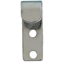 Crochet de bâche - L : 41 mm  - l : 15 mm - acier zingué - lot de 2