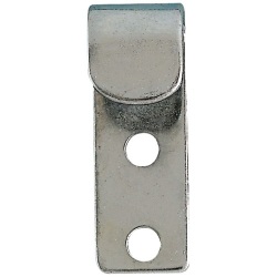 Crochet de bâche - L : 41 mm  - l : 15 mm - acier zingué - lot de 2