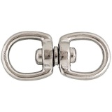 Touret double - D5.5 mm - max 40 Kg - zamack nickelé