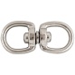 Touret double - D5.5 mm - max 40 Kg - zamack nickelé