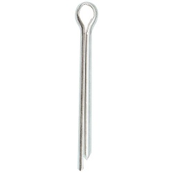 Goupille fendue - 1.2 mm x 20 mm - acier zingué - lot de 20