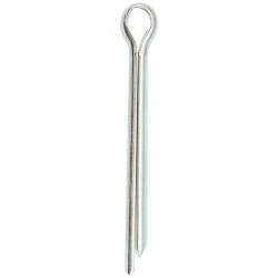 Goupille fendue - 2.1 mm x 40 mm - acier zingué - lot de 20