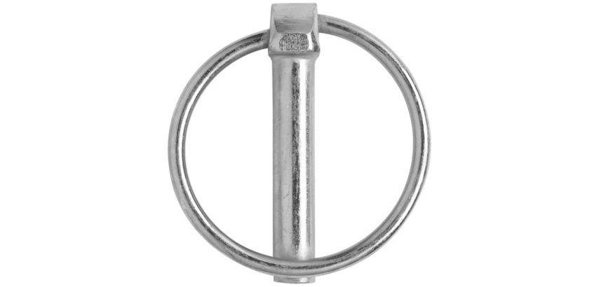 Goupille clips - D8 mm - acier zingué