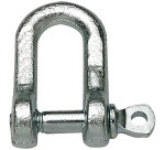 Manille droite avec piton à œil