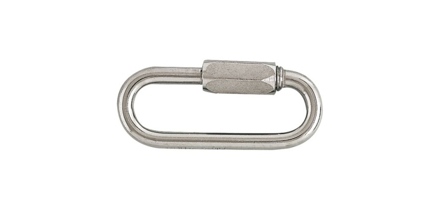 Maillon de jonction série normale - D3 mm - max 1 100 Kg - acier zingué