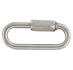 Maillon de jonction en acier zingué, série normale