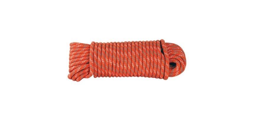 Drisse polypropylène et polyamide - D6 mm - L : 15 m - multicolors