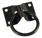 Platine à anneau - L : 70 mm - l : 45 mm - D50 mm - ép.7 mm - acier zingué