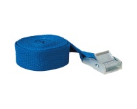 Sangle voyages et loisirs - avec came à griffes - L : 2.5 m - l : 25 mm - c