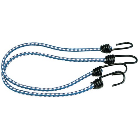 Sandow avec crochet - acier plastifié - D8 mm - L : 60 cm  - lot de 2 - col