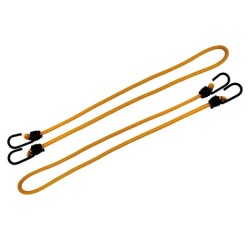 Sandow avec crochet - acier plastifié - D8 mm - L : 1m  - lot de 2 - colori