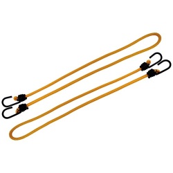 Sandow avec crochet - acier plastifié - D8 mm - L : 1m  - lot de 2 - colori
