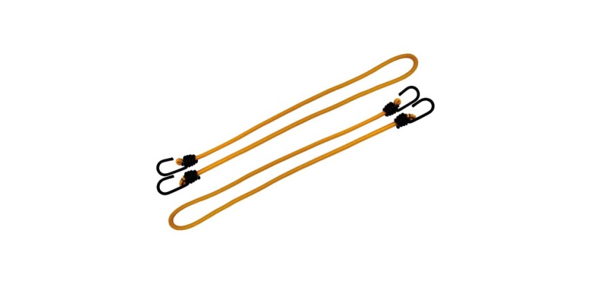 Sandow avec crochet - acier plastifié - D8 mm - L : 1m  - lot de 2 - colori