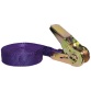 Sangle voyages et loisirs - avec tendeur à cliquet - L : 5 m - l : 25 mm -