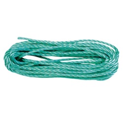 Corde polypropylène torsadée - D8 mm - L : 25 m - vert
