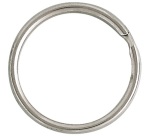 Anneau brisé - D22 mm - acier nickelé - lot de 10