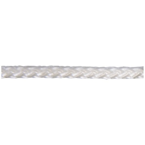 Corde polypropylene tressée - blanc - 8 mm x 10 m