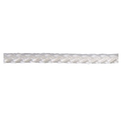 Corde polypropylene tressée - blanc - 10 mm x 10 m
