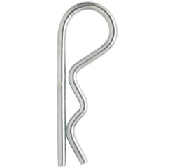 Goupille bêta - 2 x 44 mm - acier zingué - lot de 6