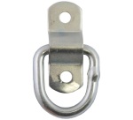 Anneau d'arrimage avec pivot -L : 20 x 54 mm - D6.4 mm - acier zingué - lot de 2