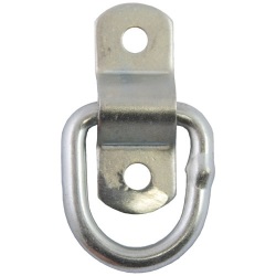 Anneau d'arrimage avec pivot -L : 20 x 54 mm - D6.4 mm - acier zingué - lot