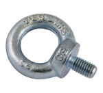 Anneau de levage - mâle - DIN 580 - L : 27 mm -  M16 - D35 mm - acier zingu