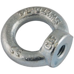 Anneau de levage - femelle - DIN 582 -  M16 - D35 mm - acier zingué C15