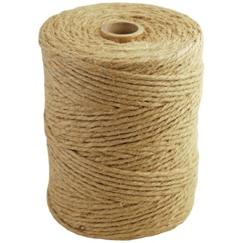 Ficelle jute - bobine - écru - 1 Kg - 2,8 mm x 180 m