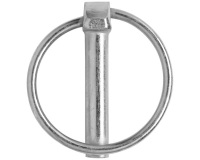 Goupille clips- fil 11mm - acier zingué - inox - sachet de 10