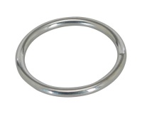 Anneau soudé - D 74 mm - ép.8 mm - acier zingué