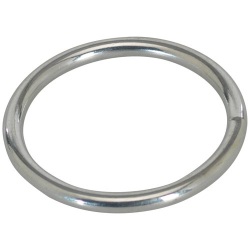 Anneau soudé - D 74 mm - ép.8 mm - acier zingué