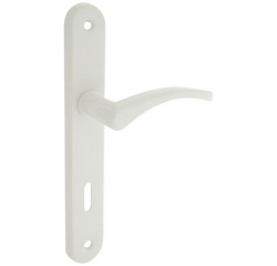 Poignée de porte intérieur - Absolu - sur plaque - entraxe 195 mm - clé L -