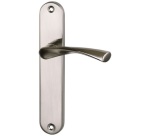 Poignée de porte intérieur - Urbaine - sur plaque - entraxe 195 mm - finiti