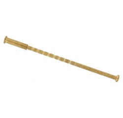 Vis relieuse prédécoupée - tête bombée fendue - douille lisse non fendue -