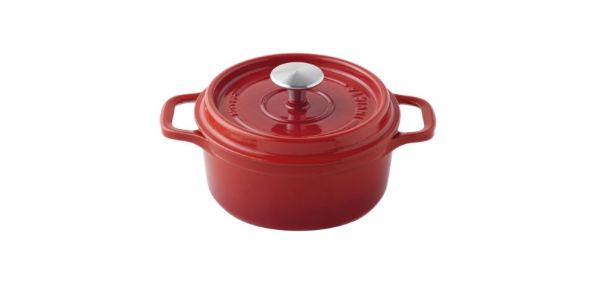 Cocotte en fonte ronde 22 cm Rubis