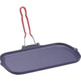 Grill rectangulaire 37 x 22 cm en fonte