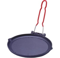 Grill rond 25.5 cm en fonte