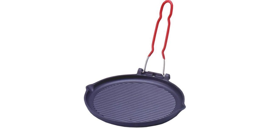 Grill rond 25.5 cm en fonte