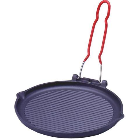 Grill rond 25.5 cm en fonte