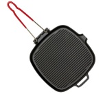 Grill carré 25 cm en fonte